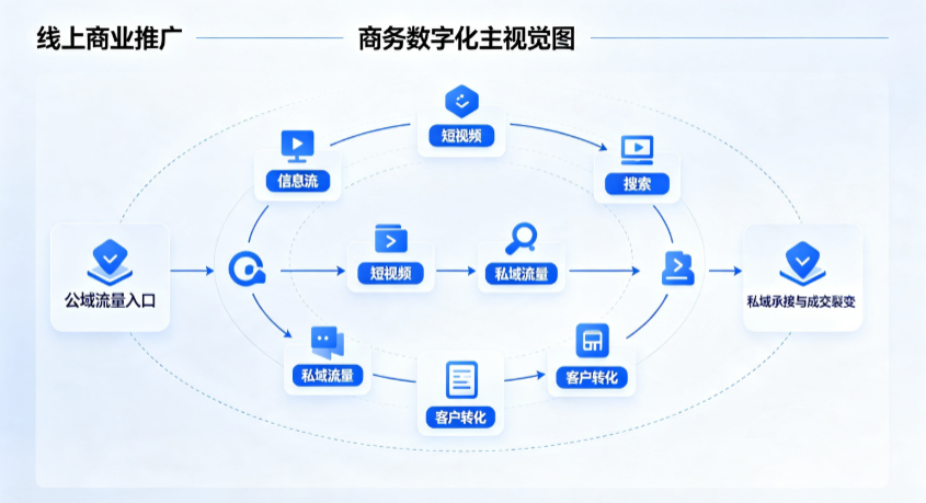 阳原县线上商业推广怎么做？全域流量闭环搭建与低成本转化实战指南